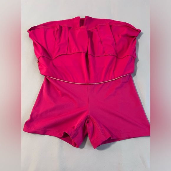 ADIDAS TENNIS SKIRT attached Pink SHORTS Tenis Skort  Misses Sz Small - Picture 11 of 13